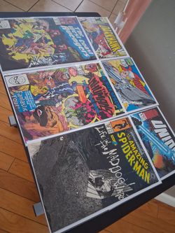 Comic Lot Of 6 * Amazing Spiderman, The InHumans, West Coast Avengers,XFORCE, Darkhawk, Union!