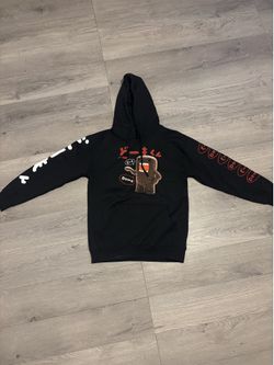 Domo-Kun Black Graphic Hoodie - Size Meduim - Like New