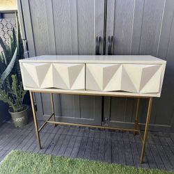 West Elm Geo Console Table