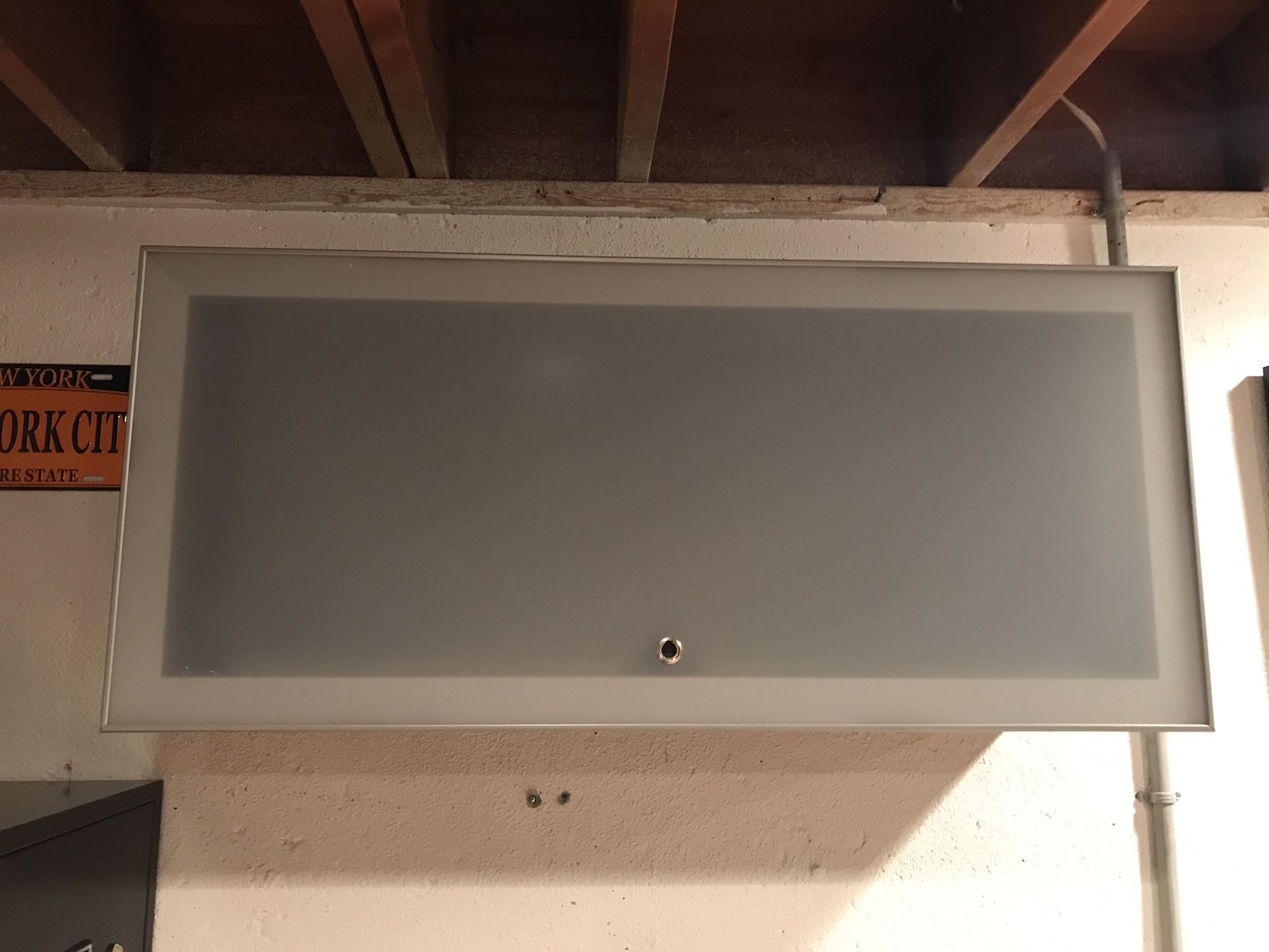Wall Cabinet with Flipper Door - Metal 35.5”x15.5”x14.5”