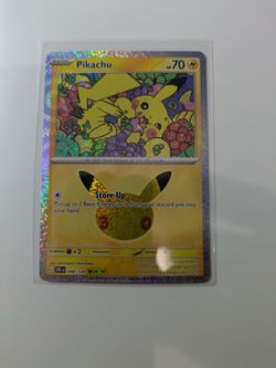 30th Celebration Pikachu 26/30