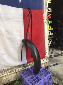 Sissy bar and fender chopper