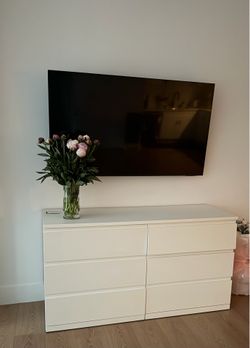 IKEA dresser white