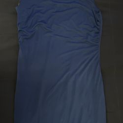 Royal Blue Stretch Material Dress Windsor