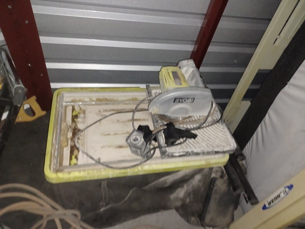 RYOBI sliding Wet Saw