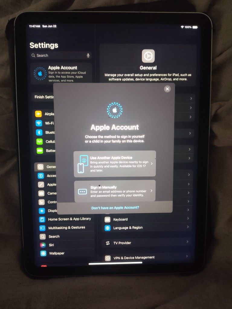 iPad Air 4 Cellular