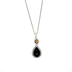 925/14k Alwan Vahan Onyx Necklace