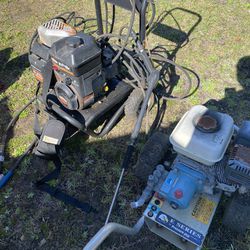 Two Used Pressure Washers $75
