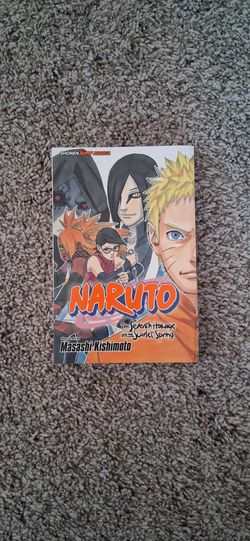 Naruto: The Seventh Hokage and the Scarlet Spring - Manga