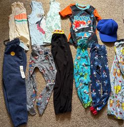 Boys pajamas and boys sweaters