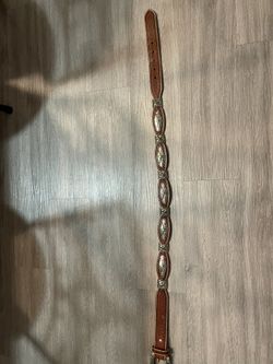 Leather Belt From Cavenders 