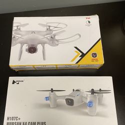 2 Different Type Of Drones With Cameras