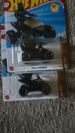 Tesla cyber quad  hotwheels