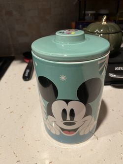 Disney Mickey And Minnie Christmas Canister
