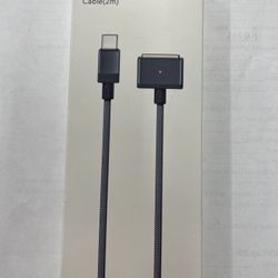 USB-C to Magnetic 3 Cable Compatible with Magsafe Charging Cable for M4 14” 16” MacBook Pro 2024 M3 Pro & Max, MacBook Air 2022 M2, Pro 2023 M2 Pro & 