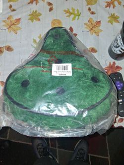 Cruiser Saddle Velour Crush Web Spring Green