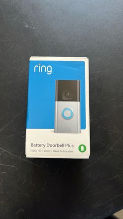 RING Battery Doorbell Pro 1536p HD+ Color Video 3D Motion Detection Head-to-Toe • NEW