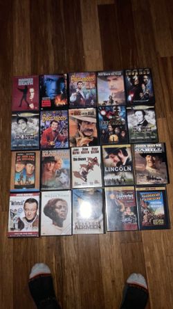 20 DVD movies various kinds