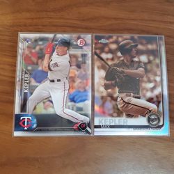 Max Kepler RC 2016 With SEPIA Refractor Minnesota TWINS 