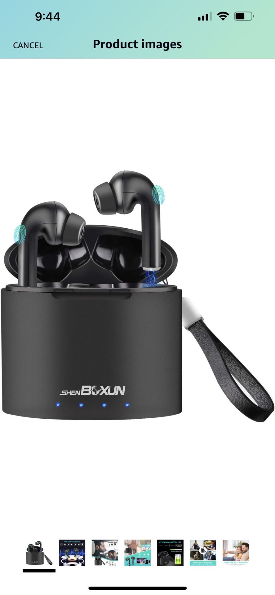Bluetooth Earbuds Wireless Earphones Sport Wireless Earbuds with Charging Case TWS Deep Bass Stereo Headset Built-in Mic 30 Hours Cyclic Playtime