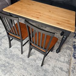Orviston Solid Wood Dining Table (L56"W35"H30")