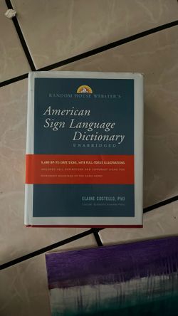 American Sign Language Dictionary