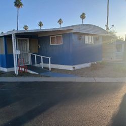 Mobile home two bedroom two bath , 950st.ft
