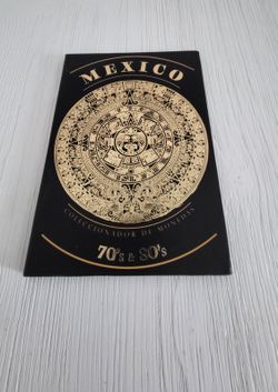 Mexico Coleccionador de Monedas 70's & 80's Coin Album Book ALBUM