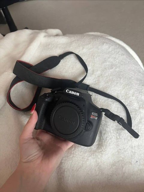 Canon Rebel T7 DSLR Camera Body + Strap and Battery + Charger (read description)