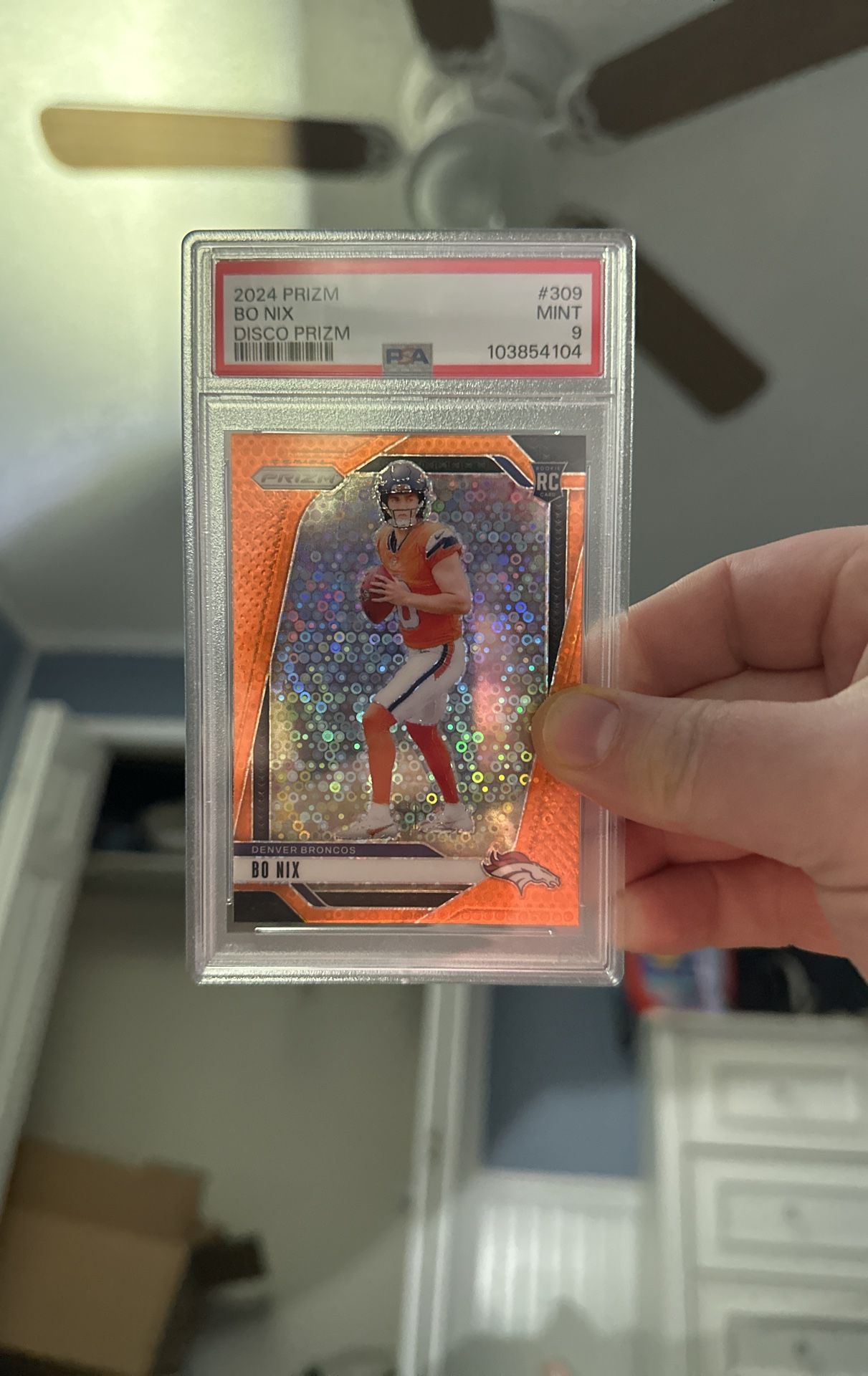 Panini 2024 Bo Nix Disco Prizm #309