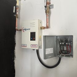 Tankless, Water Heater , Desconectivo Electrico , Electricista 