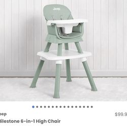 NEW 6-in-1 Jeep Highchair/ Baby Highchair