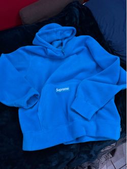 Supreme hoodie, blue