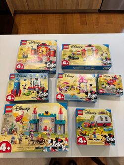 Lot of Lego Disney. Selling all together. All brand new.