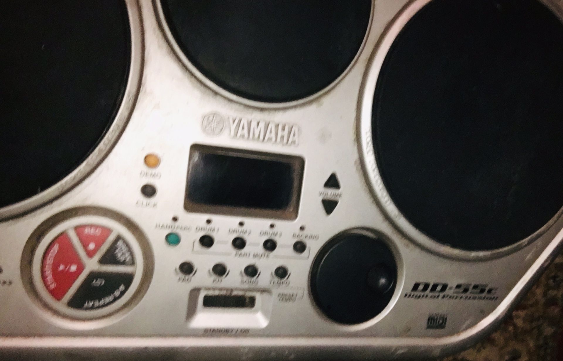 Yamaha Yamaha DD-55c Digital Percussion Stereo Drums Drum Machine w/ Power Cord