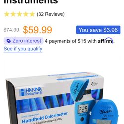 ALKALINITY HANNA CHECKER 