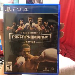 Creed Champions Boxing Game Ps4