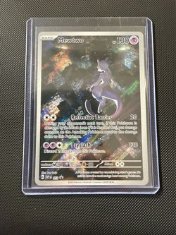 Mewtwo Pokémon Card SVP 052 - 151 UPC Promo