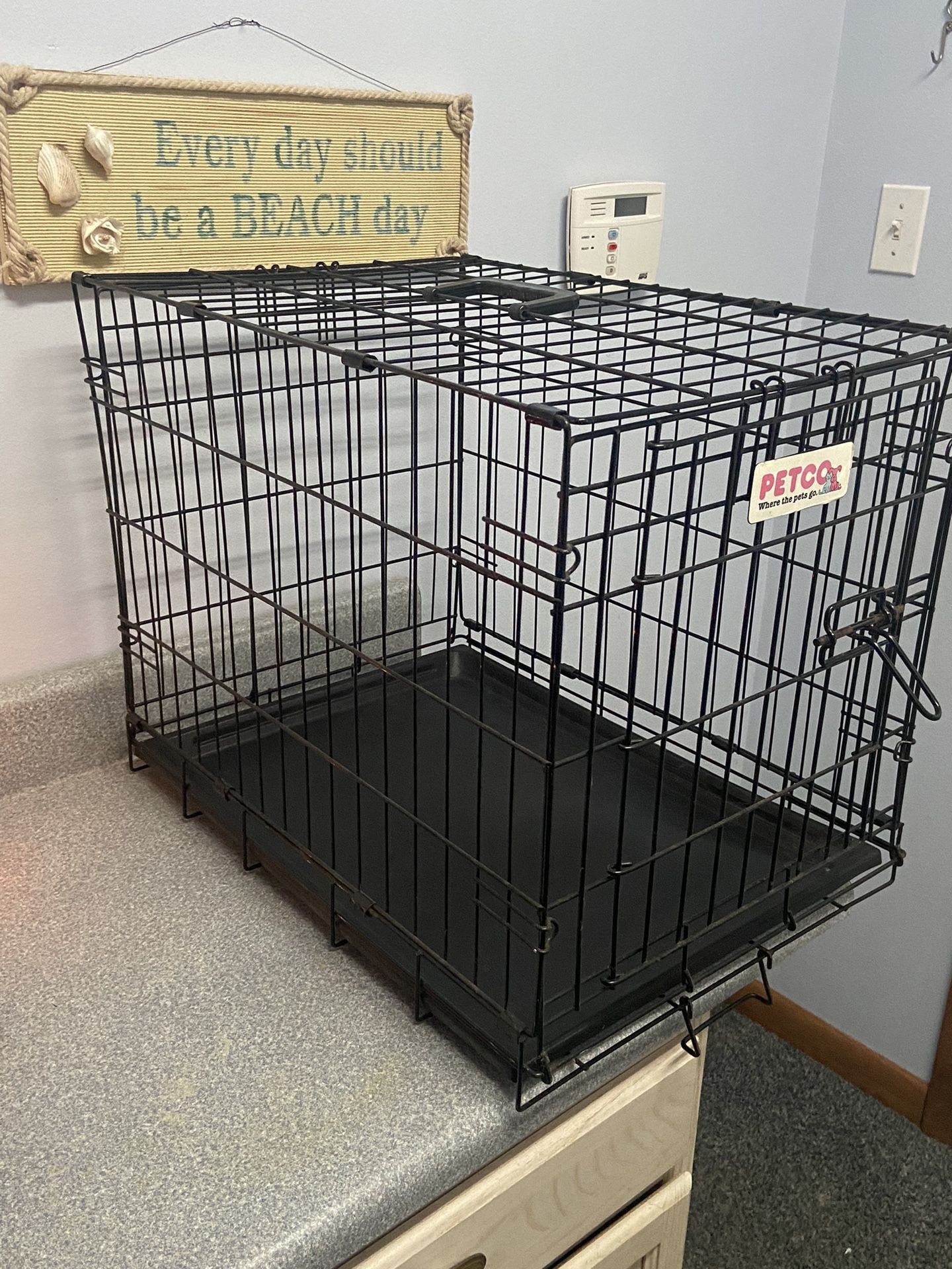 Dog Kennel - Small - Collapseable … Black