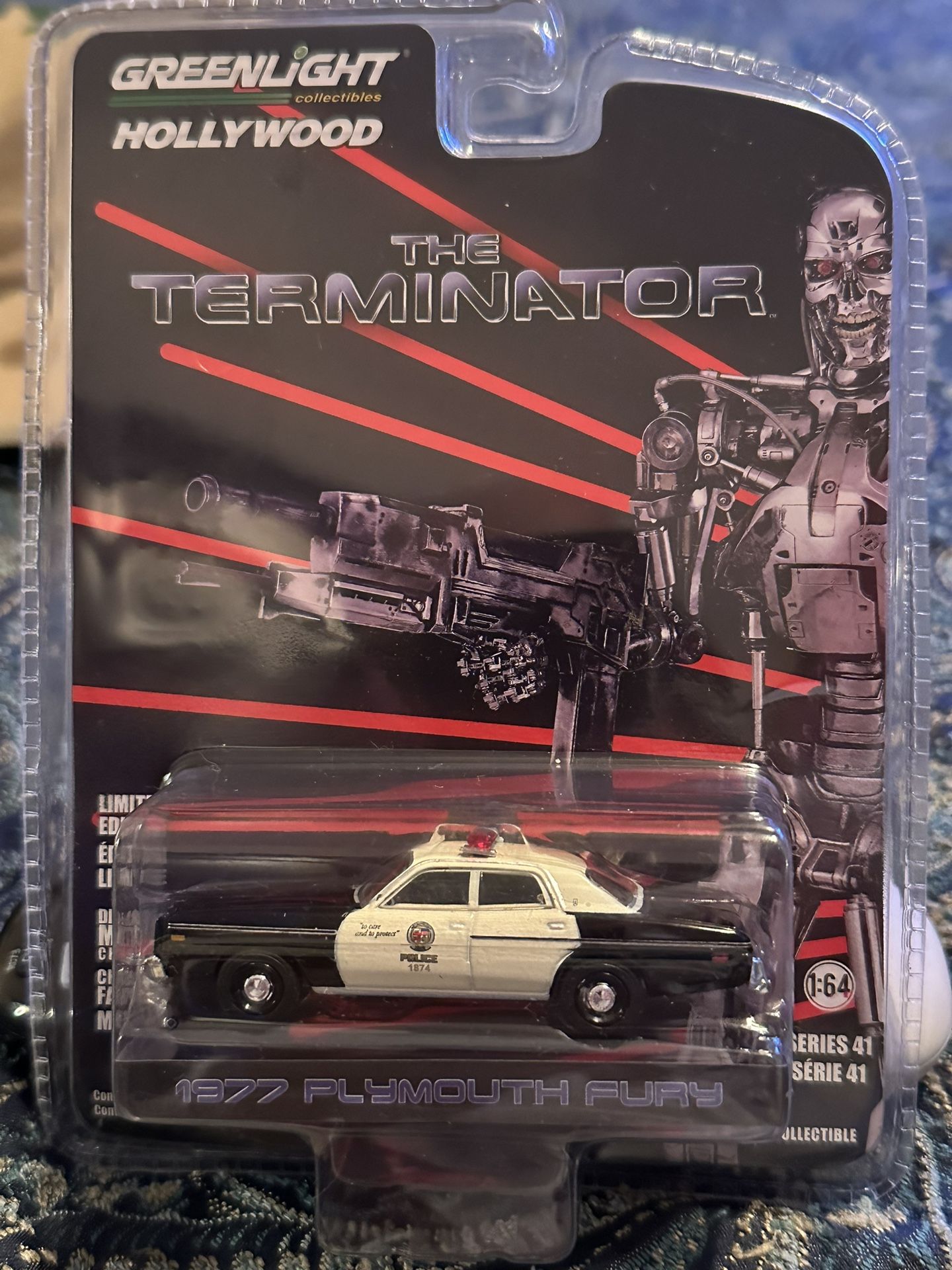 Greenlight Hollywood the Terminator 1977 Plymouth Fury