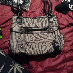 Zebra Purse