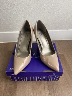 Worthington Zoe Nude Heels 