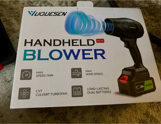Yuquesen Handheld Cordless Blower -NEW