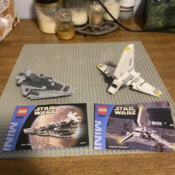 Lego Star Wars Mini Star Destroyer and Imperial Shuttle 