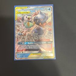 Blastoise & Piplup GX #38 Pokemon Cosmic Eclipse