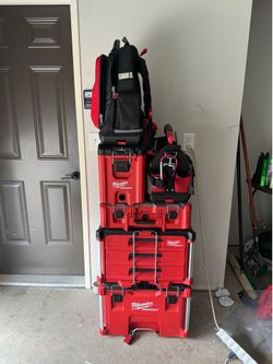 Slightly used Milwaukee Pack-out
