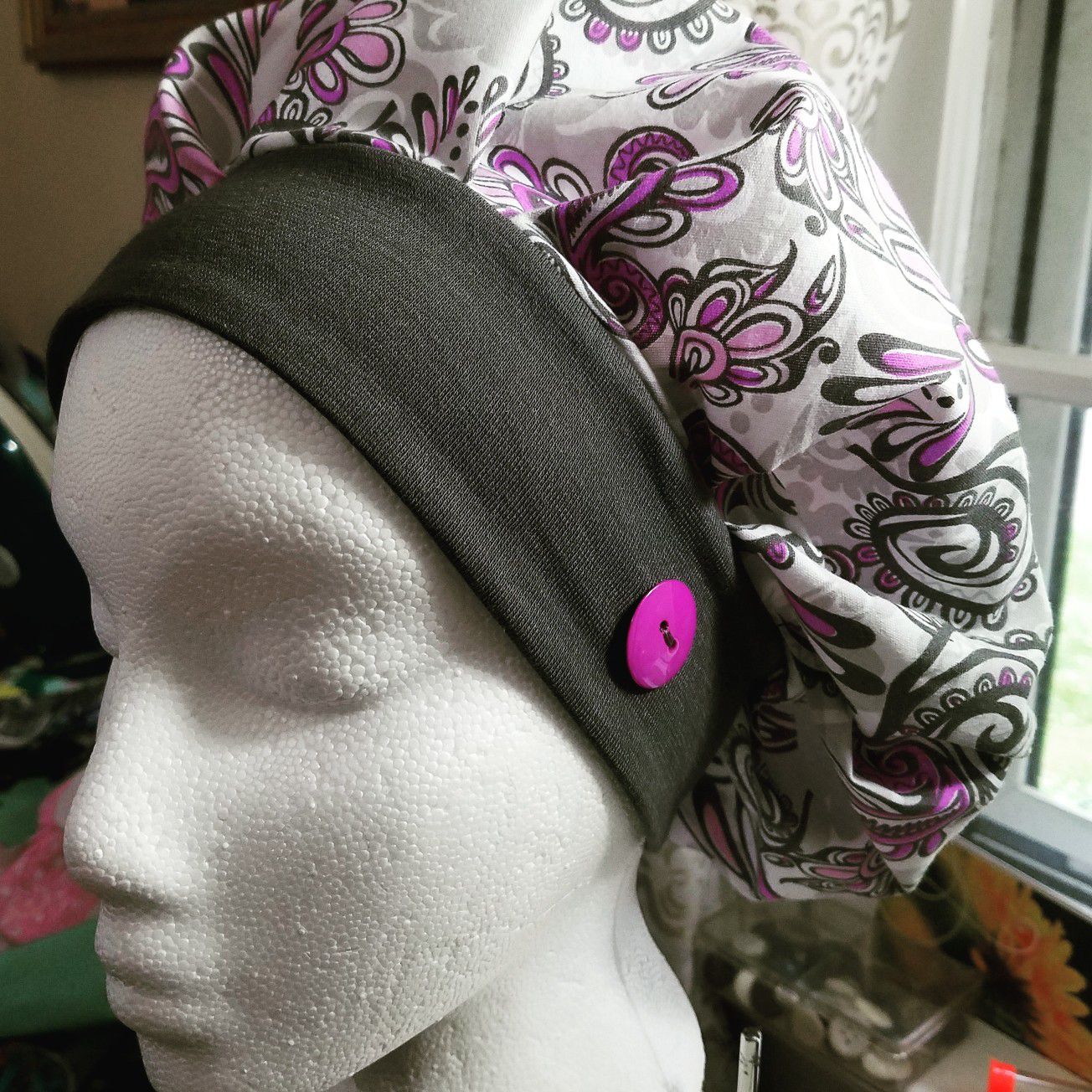 Bonnet style cap