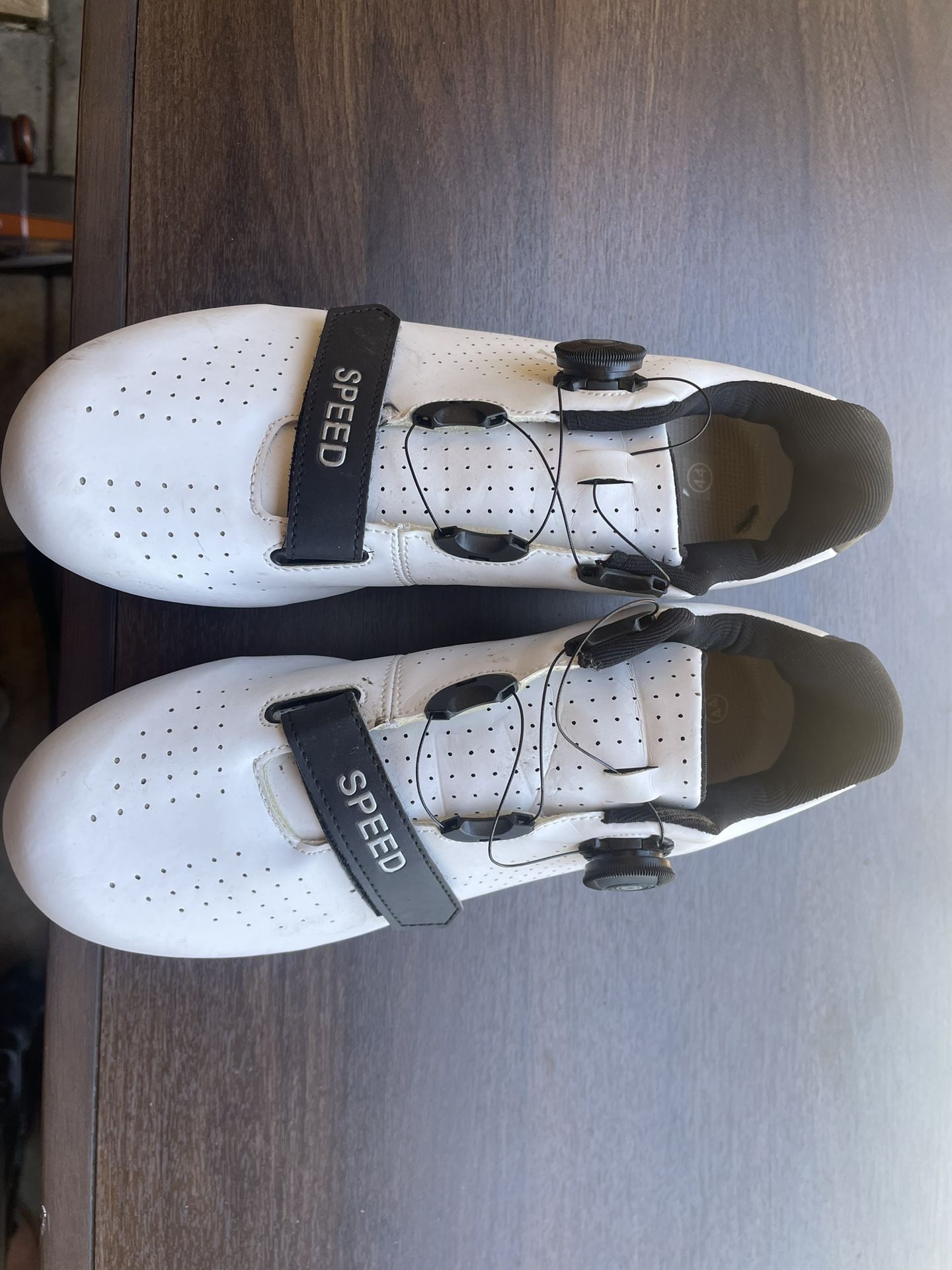 Speed Men’s White Cycling Shoe