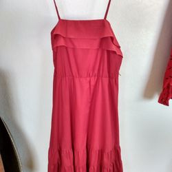 Misses Sundress Maroon Size Small/Medium 