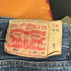 Levi’s 501 34x34